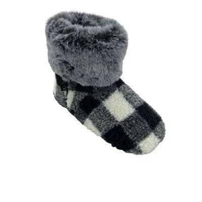 Damenstiefel mit weitem Bein